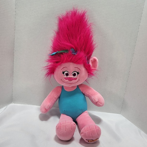 Build-A-Bear DreamWorks Troll Poppy BABW Plush Stuffed 23" Doll Toy - Picture 3 of 9